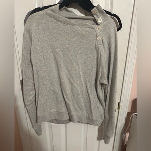 Cute grey crewneck